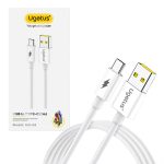 Кабель TYPE-C 1м UG-08-TC силиконовый белый, в коробке