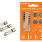 Предохранитель (плавкая вставка) ВПТ6-1 0,16А 250В TDM упак (10 шт.)
