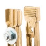 Крокодил  400А 170мм для сварки (латунь) САТУРН профи РОССИЯ REXANT