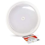 Светильник LED СПБ-2Д-КРУГ 24Вт 230В 4000К 1700лм 310мм с датчиком белый IN HOME (20)