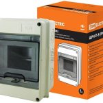 Бокс ЩРН-П- 5 TDM IP65 накл пластик (1/40)