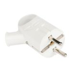 Вилка с кольцом с/з бел. 16А 250В EKF PROxima (1/35)