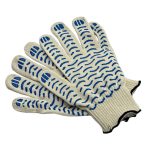 Перчатки х/б с ПВХ 6 ниток 10 класс БЕЛАЯ ВОЛНА (200)