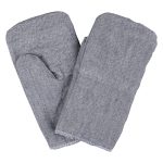 Рукавицы рабочие "Полюс", без наладонника, основа бязь, ватин, серые, 1 пара, TDM (5)