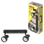 Светильник декоративный накладной LED GU10 DLC-S621 DLC-S621 GU10x2 BLACK Sotto Fametto Uniel