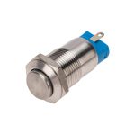 Кнопка антивандальная Ø12 б/фикс (2с) OFF-(ON) выпуклая (А12-В2) REXANT