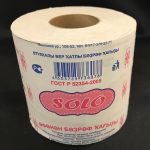Туалетная бумага СОЛО на втулке 56м +/- (48)