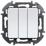 Legrand INSPIRIA Белый Выключатель 3 кл 10 AX - 250 В (1/10)