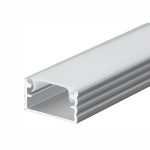Профиль накладной для LED ленты 2000*14*7мм цв.хром LE PRO (2 метра)