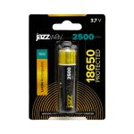 Аккумулятор 18650 3,7V Li-Ion 2500mA JAZZway с защитой BL-1