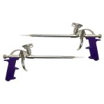 Пистолет для монтажной пены Luxuru-TT-016 профи фиолетовый, цена за 1шт. (2/40)
