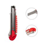 Нож с сегментированным лезвием 25 мм корпус металл обрез REXANT (1)