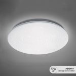 Светильник настенно-потолочный LED 48Вт 4000К 160-260V DECO 4320Лм 380*55 IP40 НОЧНОЕ НЕБО IN HOME