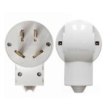 Вилка для плиты 32A 440В белая UNIVersal