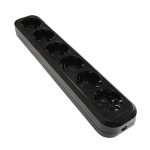 Колодка 6 с/з пластик, черная UNIVersal