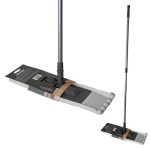 Швабра Happy Panda HP-M13 120см с насадкой микрофибра, микроворс, телескопическая