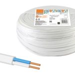 Провод ПУСП (ПУНП) 2*4 белый Народный (100)