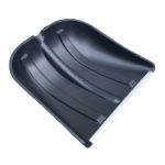 Лопата снеговая 410*420мм d-32мм пластмассовая, с алюминевой планкой №15 (10)