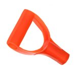 Ручка для черенка d-32 мм, пластмассовая V-образная, цветная (1/70)