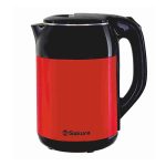 Чайник эл. SAKURA SA-2168BR 1,8л 1500/1800Вт, двойная стенка, эффект термоса, черный/красный