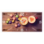 Часы настенные РУБИН КОФЕ НА ДВОИХ прямоугольные