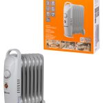 Масляный обогреватель МИНИ-7, 700 Вт, 7 секций, термостат, TDM