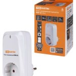 Реле напряжения в розетку РНР-01, 16А TDM