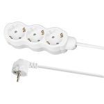 Удлинитель бытовой "Люкс" 3 гнезда, 5 м, с/з, с з/ш, ПВС 3х0,75 мм2, 10 А, 250 В, 2400 Вт TDM У1-320