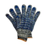 Перчатки х/б 5 ниток 7,5 класс ПРИМА серая волна (300)