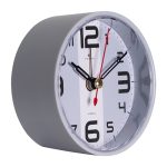 Будильник РУБИН В7-022 КЛАССИКА кварц, корпус серый (1/40)