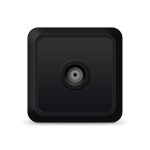 Розетка ТВ тупиковая черная о/у Олимп UNIVersal