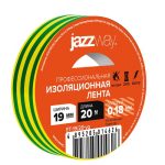 Изолента ПВХ JAZZway 19мм*20м ПРОФИ (толщина 0,18мм) желто-зеленая (10/200)