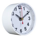 Будильник РУБИН В7-002 КЛАССИКА кварц, корпус белый (1/40)