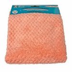 Салфетка для уборки HP-CL13P для мебели, микрофибра, 40*40см, персиковая