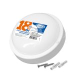 Светильник ЖКХ LED 18Вт круг 6500К IP65 IONICH ILED-SMD2835-СПП-18-1440-220-6,5-IP65-R (СТ1802) (40)