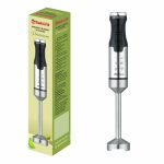 Блендер погружной SAKURA SA-6264BK 1200Вт, 20 скоростей+турбо, черный/серебро