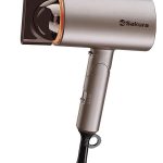 Фен SAKURA SA-4043BR 2000Вт, 3 режима, концентратор, белый/коричневый