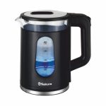 Чайник эл. SAKURA SA-2735BK 2,0л 1500/1800Вт стекло+пластик+нержавейка, точечная подсветка