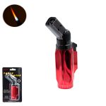 Зажигалка горелка газовая ТУРБО 4 сопла, метал. корпус BS-106 (1/10/100)