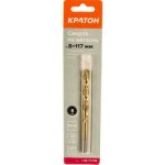 Сверло по металлу 8*117мм с покрытием нитридом титана  КРАТОН