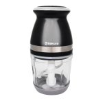 Чоппер SAKURA SA-6270BK 400Вт, чаша стекло 0,6л, 1 скорость, черный/серебро