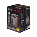 Термопот SAKURA SA-1365BR 1200Вт, 5л, сенсорный. LCD-дисплей, черный