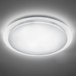 Светильник с пультом настенно потолочный LED 55Вт 3000-6500К 4400Лм COMFORT GALAXY 450*70мм IN HOME