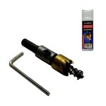 Коронка по металлу 14мм с центровочным сверлом (1/500)