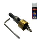 Коронка по металлу 18мм с центровочным сверлом (1/500)