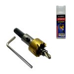 Коронка по металлу 20мм с центровочным сверлом (1/500)