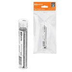 Припой ПОС 61, трубка с канифолью, ГОСТ 21931-76, Ø1 мм, 16 г, колба, серия "Алмаз" TDM