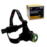 Фонарь налобный аккум LED HT-303-P50 1ярк+1больш+2аккум+miniUSB, zoom