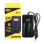 Зарядное устройство для аккумуляторов на 2 аккум. 18650 HD-8991B, сетевое с экраном
