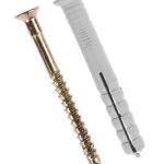 Дюбель с гвоздем потайный бортик  6*60 (100шт/уп) (100/3000)